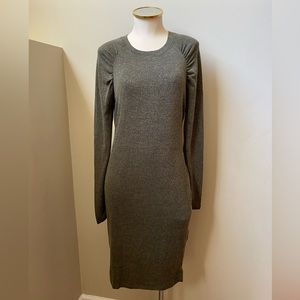 MOTHERHOOD MATERNITY Olive Green Soft Knit Long Sleeve Dress NWT | Size Medium